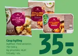 Coop 365 Coop kylling tilbud