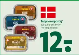 Coop 365 Tulip leverpostej tilbud