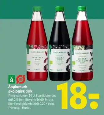 Coop 365 Änglamark Økologisk drik tilbud