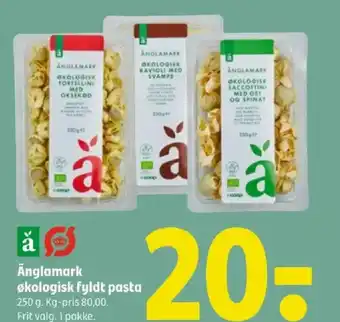 Coop 365 Änglamark økologisk fyldt pasta tilbud