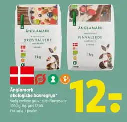 Coop 365 Änglamark økologiske havregryn tilbud