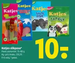 Coop 365 Katjes slikpose tilbud