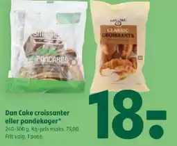 Coop 365 Dan Cake croissanter eller pandekager tilbud