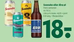 Coop 365 Svaneke eller Ærø øl tilbud