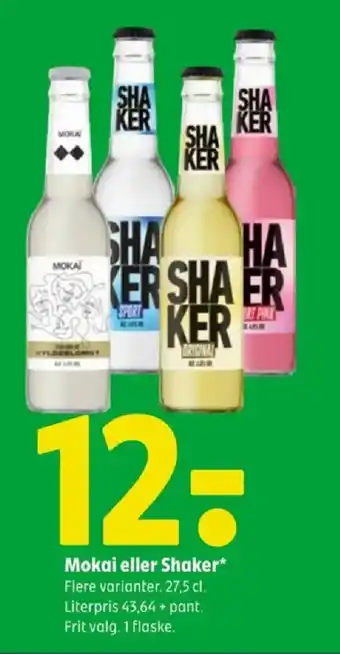 Coop 365 Mokai eller Shaker tilbud