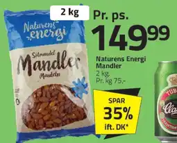 Fleggaard Naturens Energi Mandler tilbud