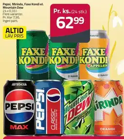 Fleggaard Udvalgte sodavand (24 stk.) tilbud