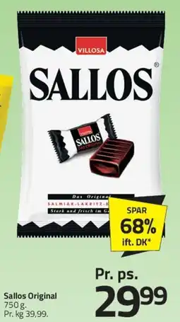 Fleggaard Sallos Original tilbud