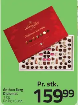 Fleggaard Anthon Berg Diplomat tilbud