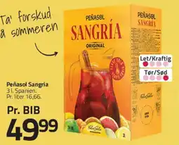 Fleggaard Peñasol Sangría (BIB) tilbud