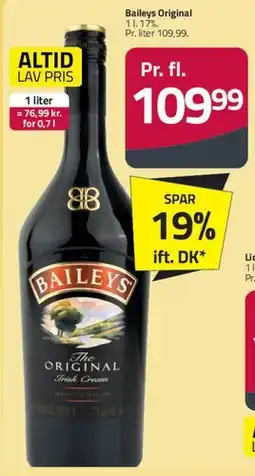 Fleggaard Baileys Original tilbud