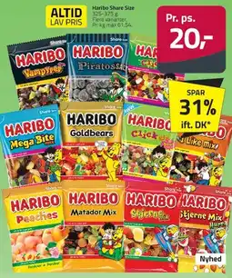 Fleggaard HARIBO Share Size tilbud