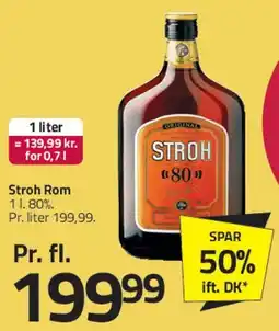 Fleggaard Stroh Rom (Stroh 80) tilbud