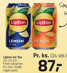 Fleggaard Lipton Ice Tea tilbud