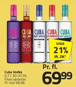 Fleggaard Cuba Vodka tilbud