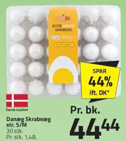 Fleggaard Danæg Skrabeæg tilbud