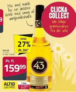 Fleggaard Licor 43 tilbud