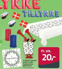 Fleggaard TILLYKKE servietter / bordpynt tilbud
