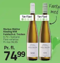 Fleggaard Markus Molitor Riesling MM tilbud