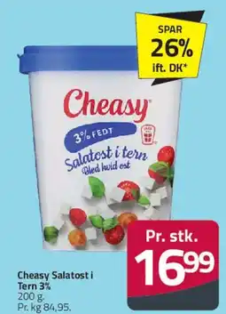 Fleggaard Cheasy Salatost i tern 3% tilbud