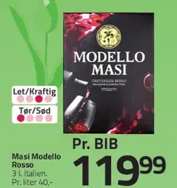 Fleggaard Masi Modello Rosso tilbud