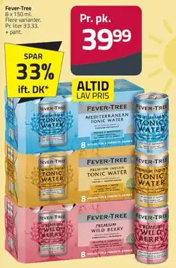 Fleggaard Fever-Tree Premium Tonic (pakke) tilbud