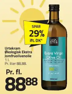 Fleggaard Økologisk Extra Virgin Olive Oil (1 L) tilbud