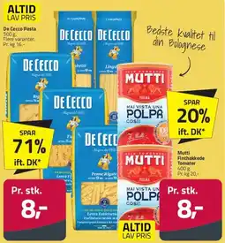 Fleggaard De Cecco Pasta 500 g tilbud