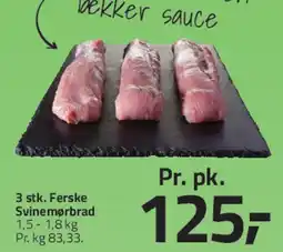 Fleggaard 3 stk. Ferske Svinemørbrad tilbud