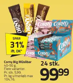 Fleggaard Corny Big Müslibar tilbud