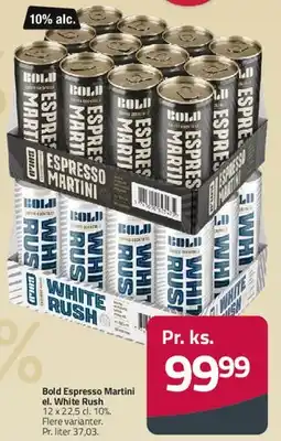 Fleggaard Bold Espresso Martini / White Rush tilbud