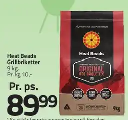Fleggaard Heat Beads Grillbriketter tilbud