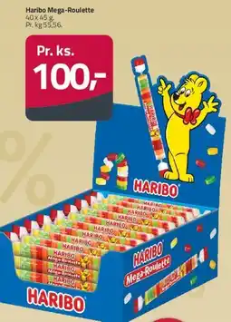 Fleggaard Haribo Mega-Roulette tilbud