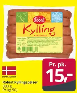 Fleggaard Robert Kyllingepølser tilbud