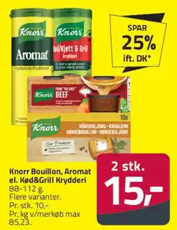 Fleggaard Knorr Bouillon / Aromat / Krydderi tilbud