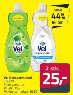 Fleggaard Vel Opvaskemiddel tilbud
