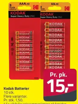 Fleggaard Kodak Batterier tilbud