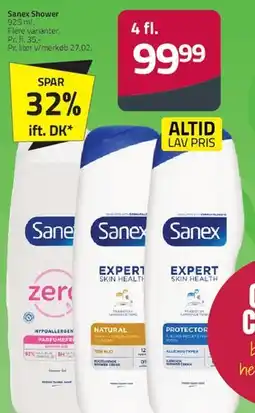 Fleggaard Sanex Shower tilbud