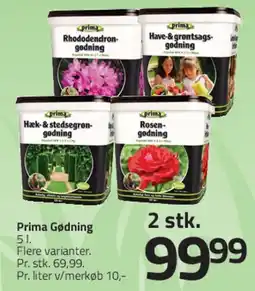 Fleggaard Prima Gødning (flere varianter) tilbud
