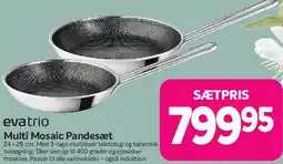 Din Isenkræmmer evatrio Multi Mosaic pandesæt tilbud