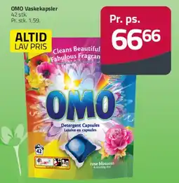 Fleggaard OMO Vaskekapsler tilbud