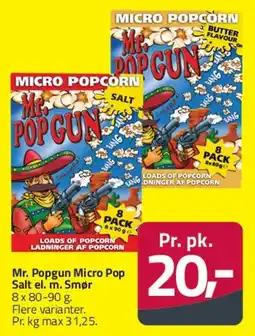 Fleggaard Mr. Popgun Micro Pop tilbud