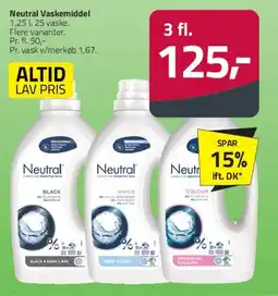Fleggaard Neutral Vaskemiddel tilbud