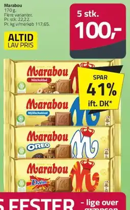 Fleggaard Marabou (170 g) tilbud