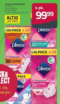 Fleggaard Libresse (bind / v-beskyttelse) tilbud