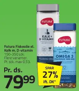 Fleggaard Futura fiskemidler / Omega-3 tilbud