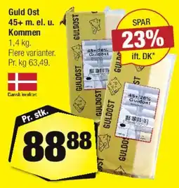 Calle Guld Ost tilbud