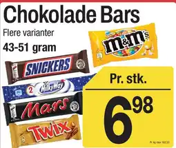 ABC Lavpris Chokolade Bars tilbud