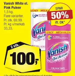 Calle Vanish White & Pink (pulver) tilbud