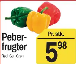 ABC Lavpris Peberfrugter tilbud